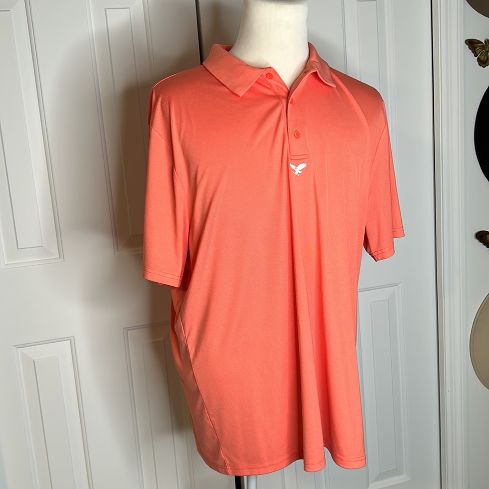 Golf America coral polo